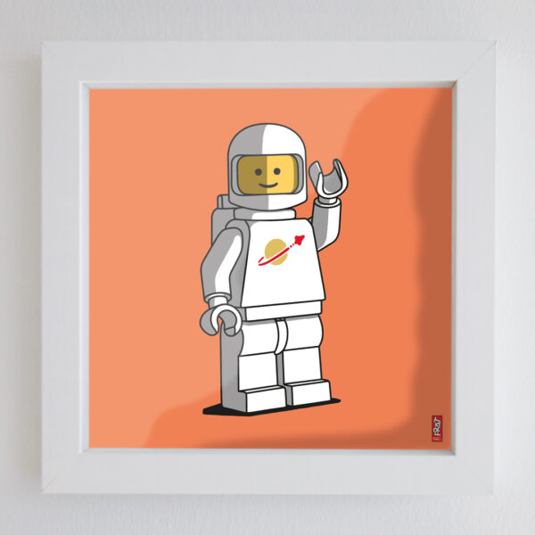 Lego Astronaut · Neue Klare Linie